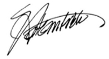 Sez Atamturktur's signature