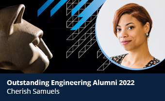 Cherish Samuels named outstanding engineering alumni