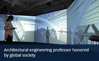 Architectural engineering professor honored by global society
