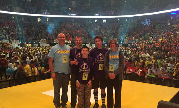 Messner Family at THON