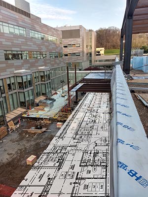 Construction at Hershey Medical Center
